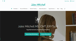 Desktop Screenshot of julesmitchell.com